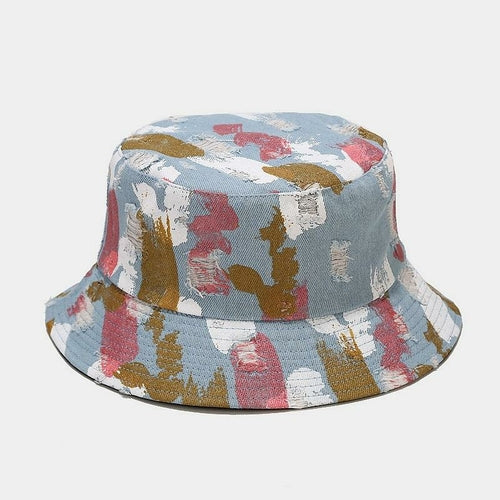 Graffiti Bucket Hat Fishing Outdoor Hip Hop Cap