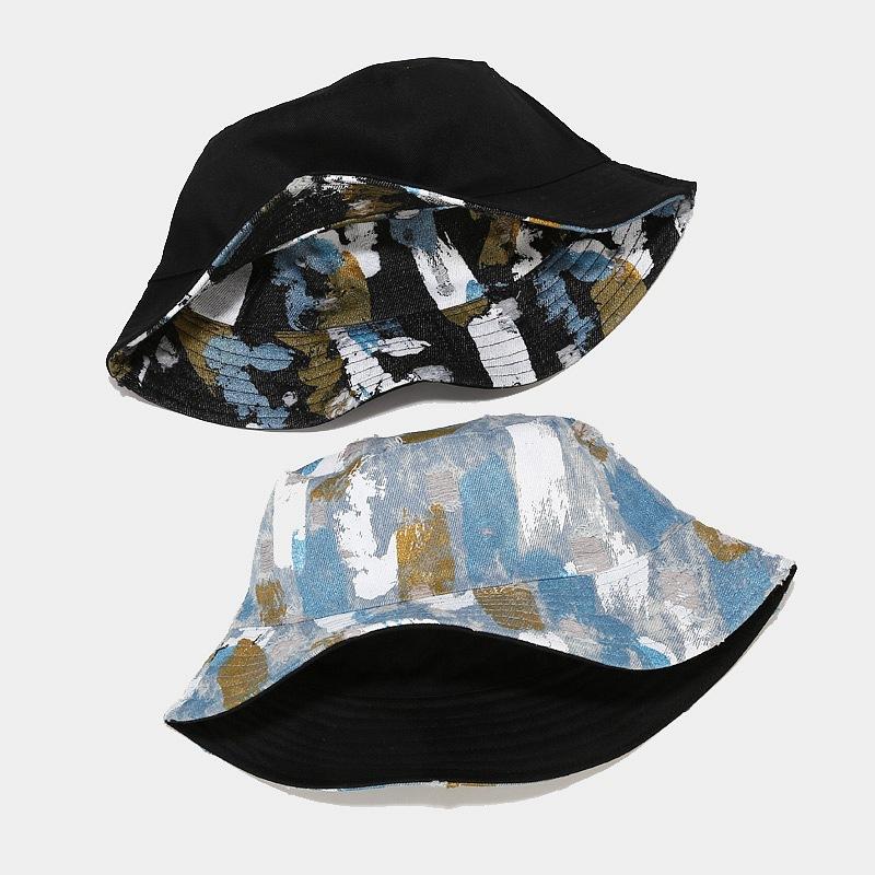 Graffiti Bucket Hat Fishing Outdoor Hip Hop Cap