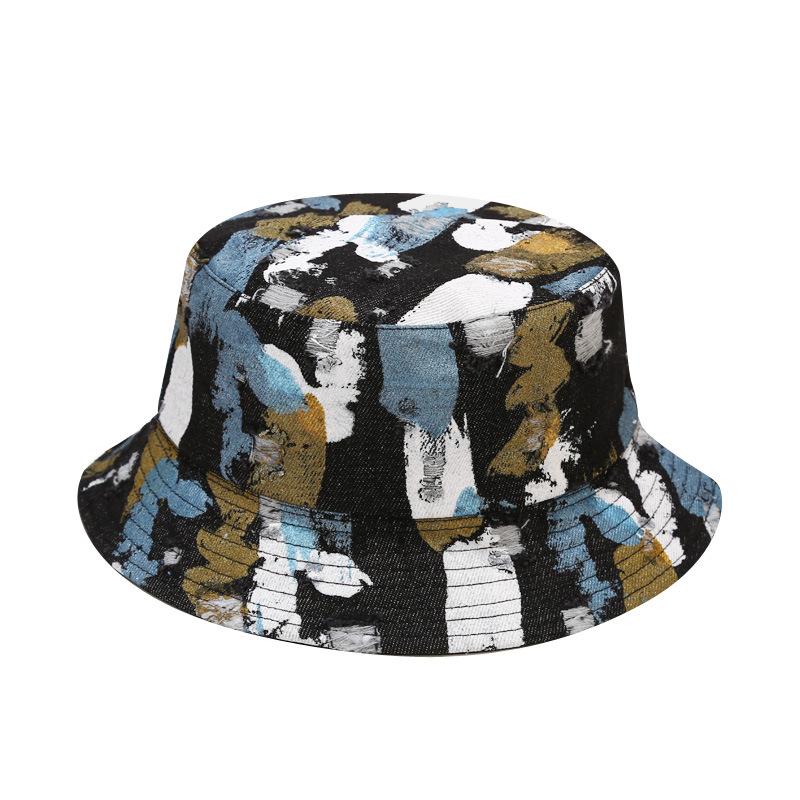 Graffiti Bucket Hat Fishing Outdoor Hip Hop Cap