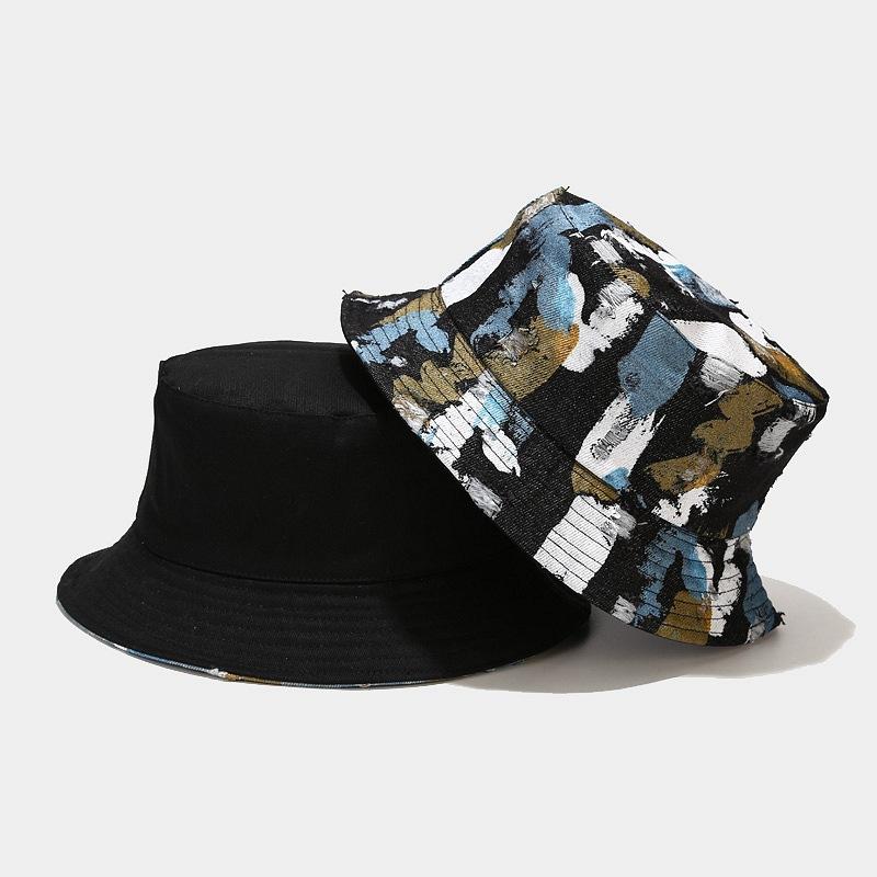 Graffiti Bucket Hat Fishing Outdoor Hip Hop Cap